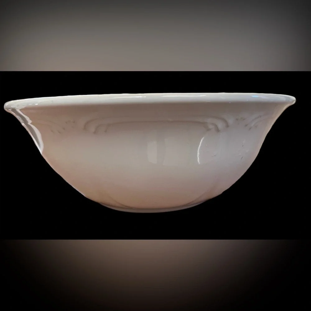 Pfaltzgraff divided ceramic serving dish white vintage